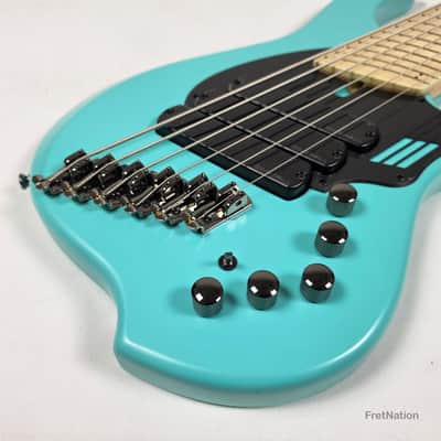 Dingwall NG3 6-String Matte Celestial Blue Bass w/ Bag 9.74lbs #16891B - B-Stock image 9