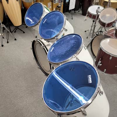 Ludwig Vintage 5-Piece Shell Pack with Concert Tom's 24/13/14/15/16 1970s - White image 9