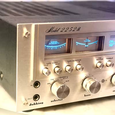 ✨ Marantz 2252B Vintage Stereo Receiver – Professionally Serviced – Partial Recap – 52 WPC – Custom Cover – BVA image 5