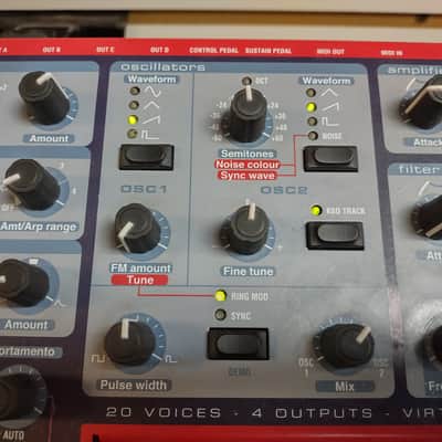 USED Clavia Nord Lead 2X 49-Key 20-Voice Analog Modeling Synthesizer image 6