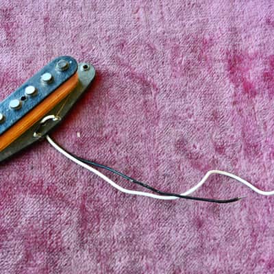 Vintage 1980 Fender Stratocaster Grey Bottom Strat Pickup Set - Incredible Tone 1979 image 10