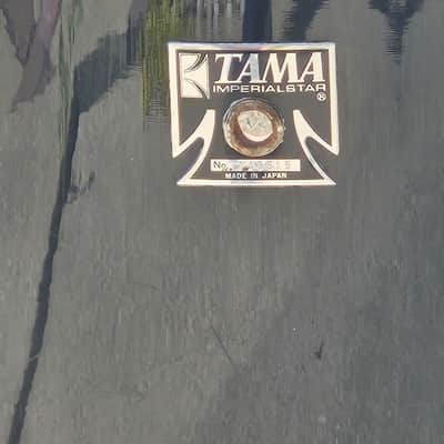 Vintage Tama Imperialstar 20" Floor Tom Black Made in Japan Rare Size w/ Legs image 2