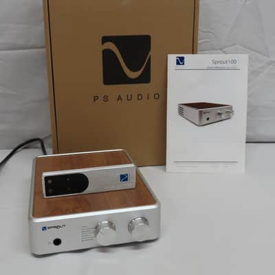 PS Audio Sprout100 Integrated Amplifier - Amp w/ Remote Manual & Original Box image 1