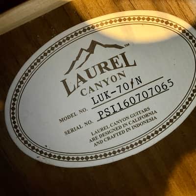 Laurel Canyon LUK70/N Ukulele w/ Gig Bag image 2