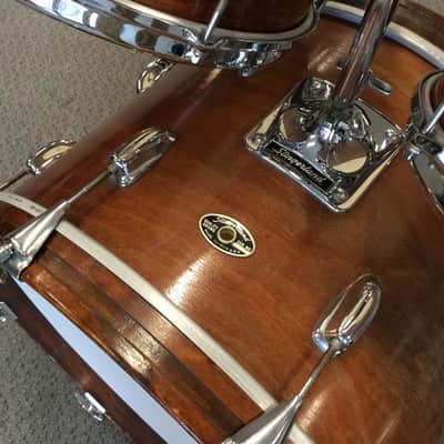 Slingerland 4 Piece Niles Era 3 Ply Refinished Shell Kit image 9