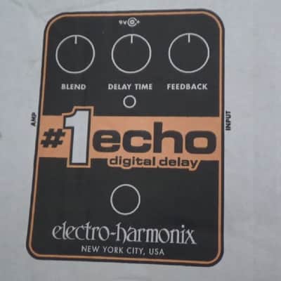 Electro-Harmonix #1 Echo Digital Delay 2007 - Present - Black / Orange image 2