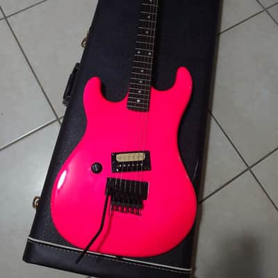 80s Kramer Baretta Neon Pink Lefty image 10