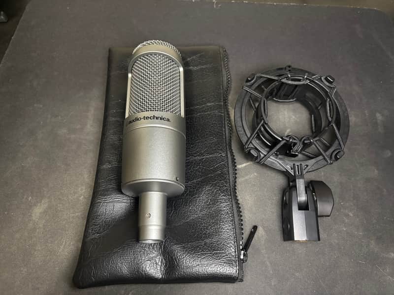 Audio-Technica AT3035 Large Diaphragm Cardioid Condenser Microphone 2010s - Silver image 1