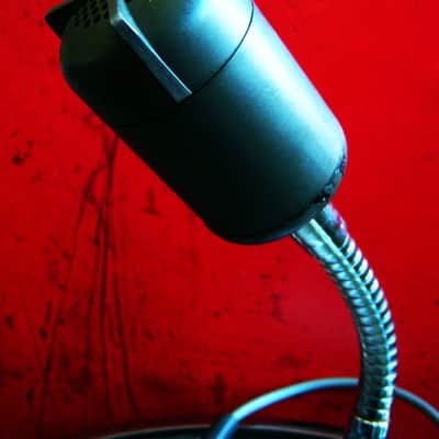Vintage 1950's Altec 633A dynamic microphone "Salt Shaker" w period stand & cable High Z PROP # 2 image 8