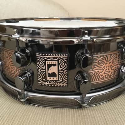 Mapex Black Panther Mayan Snare Drum, Beyond Shimano Black Limited Edition (Only 1 of 2 Ever Made!) image 2