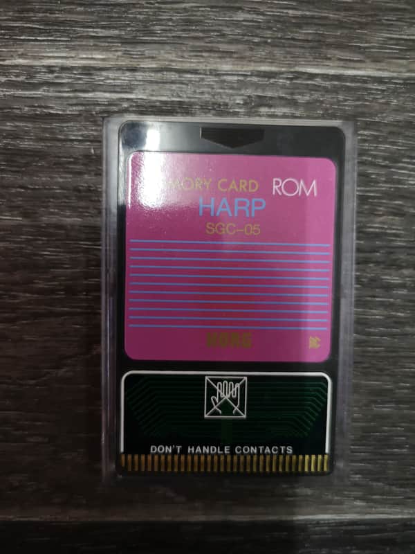 Korg SGC-05 Memory Card Rom Harp 1986 image 1