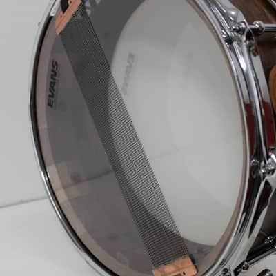 Holloman Custom Drums 5x14" Walnut - hand rubbed urethane over danish oil image 7