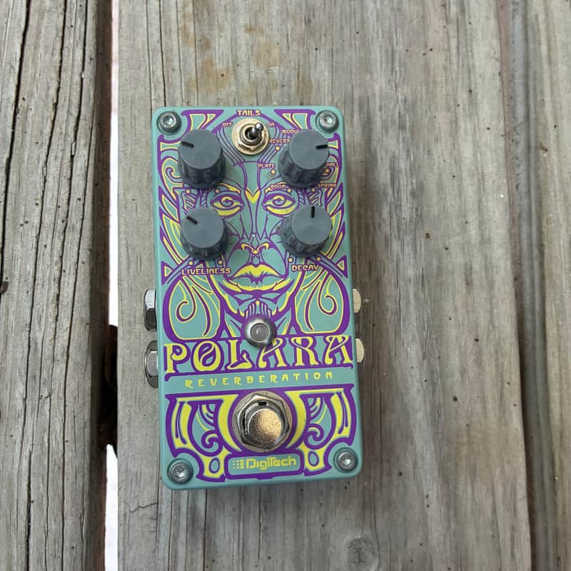 DigiTech Polara Reverb 2010s - Standard electric guitar Reverb pedal image 1