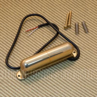 PU-LSA70N-G Artec Alnico Gold Lipstick Guitar Pickup Neck w/Screws image 1