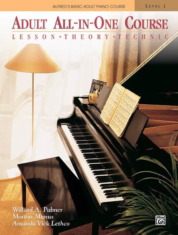 Alfred's Adult All-in-One Piano Course Level 1 with CD Book Alfred Publishing image 1