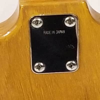Killer Player! Vintage Japanese MIJ 1970s Lyle SG Electric Guitar, Natural, Original Case! image 4