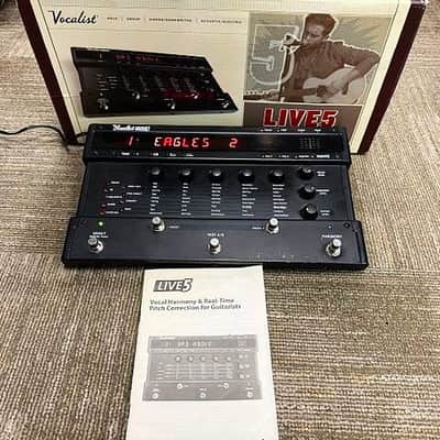 DigiTech Vocalist Live 5 Vocal Harmony & Effects Pedal w/ Factory Box & Factory Adapter, Very Good Condition image 1