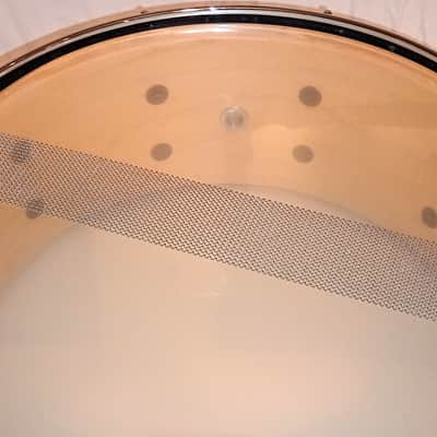 PEARL MASTERS SNARE DRUM WITH ROAD-RUNNER CARRY/PROTECTOR BAG - FREE SHIP TO C-USA! image 11