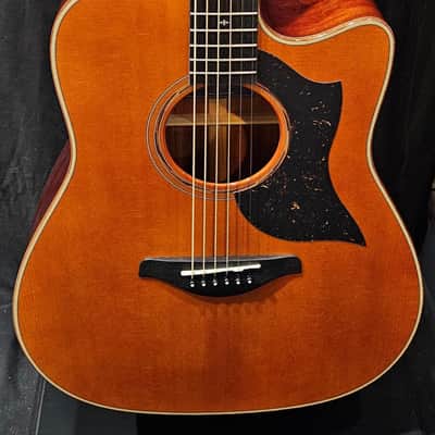 Yamaha A5M ARE Acoustic-electric Guitar - Vintage Natural 2025 image 2
