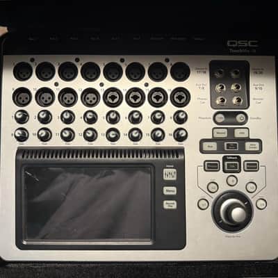 QSC TouchMix-16 Touch Screen Compact Digital Mixer 2010s - Silver image 2