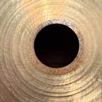 Vintage ‘83 Paiste 602 Blue Label 14” Heavy Hi Hat image 13
