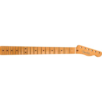 Fender Road Worn Maple '50s Telecaster Neck - Maple Fingerboard, 21 Vintage Tall Frets, "U" image 4