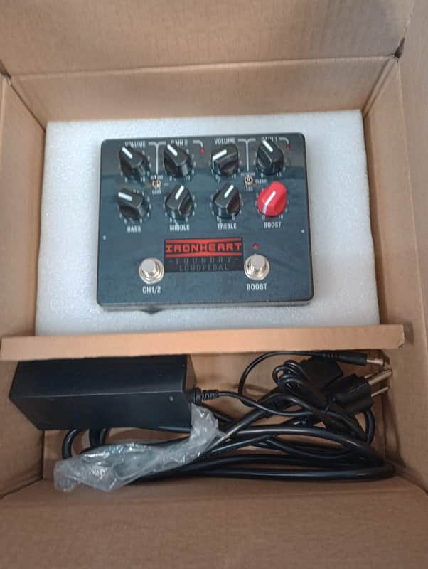Laney Foundry Series Ironheart Loudpedal 2-Channel Power Amp Pedal with Boost image 1