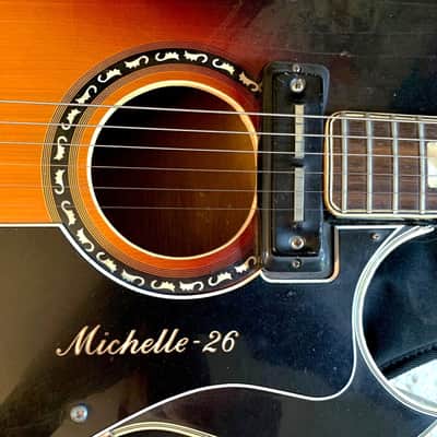 Teisco M-26 1968 - Sunburst image 3