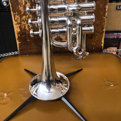 Benge Piccolo Trumpet - Silver 4 Valve USA image 2