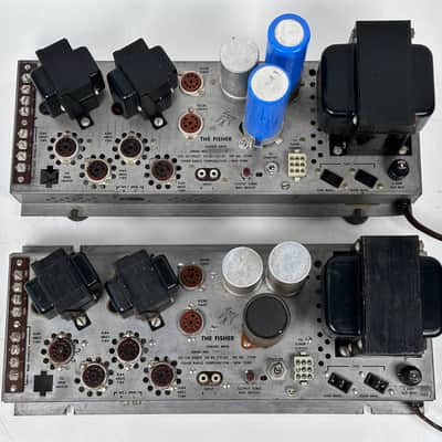 The Fisher 480A - 6BQ5 / 7189 Push Pull Amplifier (Pair) image 2