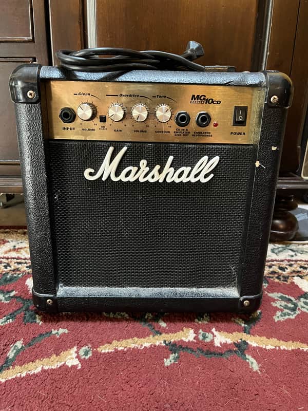 Marshall MG MG10CD 2-Channel 10-Watt 1x6.5" Solid State Guitar Combo 2004 - 2008 - Black image 1