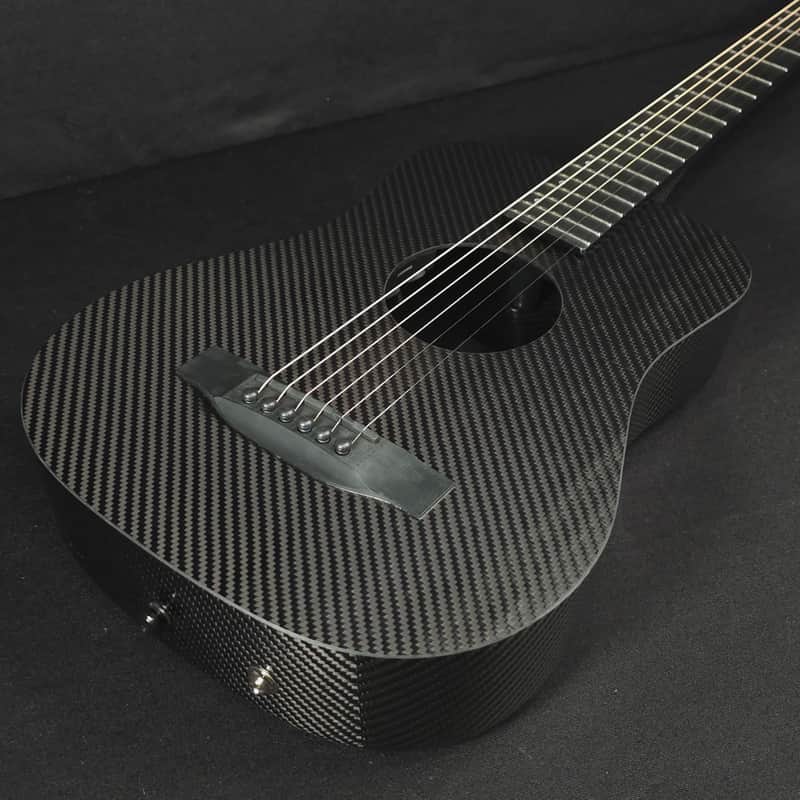 KLOS Full Carbon Travel Guitar DAE w/Gig Bag Fishman Presys VT image 1