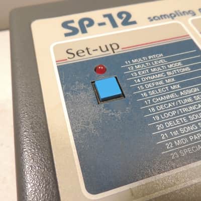 E-MU Systems SP-12 Turbo, 8-Voice Drum Sampler 1985 - 1987 - Blue image 9