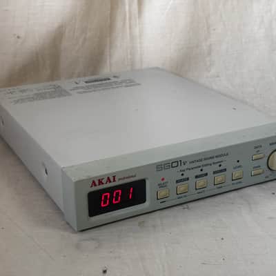 AKAI SG01v Vintage Sound Module New internal battery!! w/ power supply