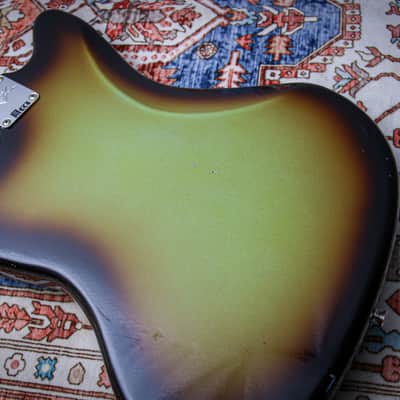 FENDER USA Custom Shop '62 Reissue Jazzmaster Jrny Relic "Swamp Burst" (2025) image 18