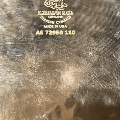 Zildjian - 14" K Custom Fast Crash, Hand Picked at the Factory 682g 2015 - Brilliant image 3