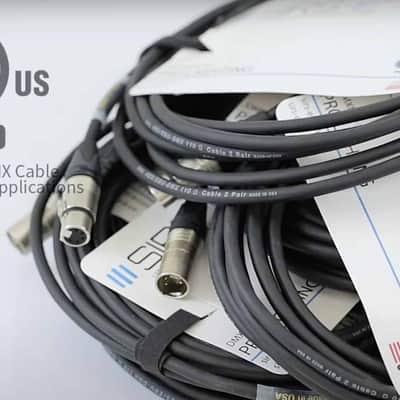 SIRS-E® 20ft DMX 5 Pin XLR High Quality Flexible Lighting Cable, Made in USA image 2