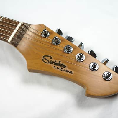 Swisher Handmade Machine Semi-Hollow Body 2024 - Zebrano image 4