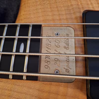 Alembic Epic Limited Edition 4-String Bass - Beautiful Flamed Maple, 60 Made 1998 Special image 12
