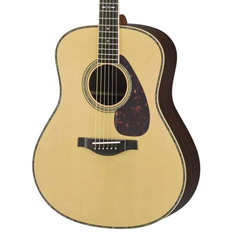 Yamaha Handcrafted 36 Series Folk Acoustic Guitar With Case image 1