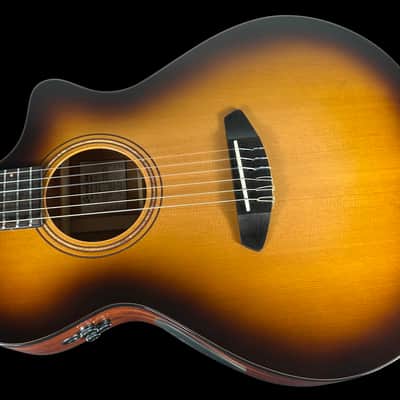 2022 Breedlove Organic Pro Solo CN CE Nylon String Classical w Built-in Electronics ~ Edgeburst image 2