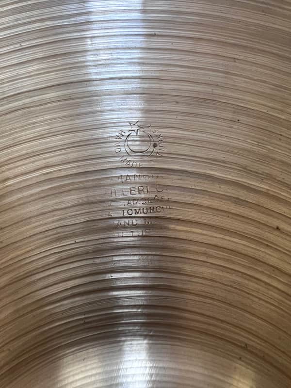 Istanbul Agop 16” dark crash 1990’s 2 signature image 1