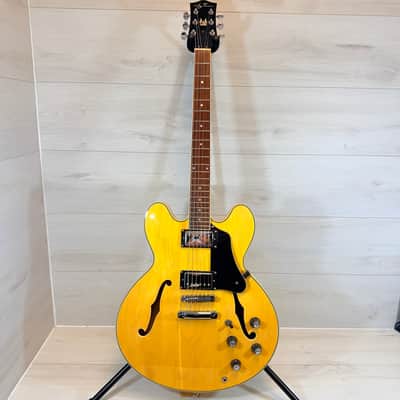 Jay Turser JT137DC Semi-Hollow Electric Guitar – Natural Finish – ES-Style Tone on a Budget image 12