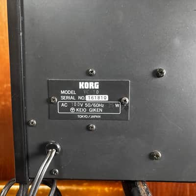 Korg Vocoder polyphonic 20-band vocoder VC-10 w/ gooseneck mic image 9