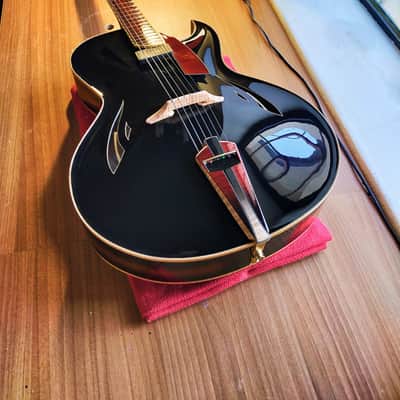 Emanuele Faggion Calliope 17" Archtop guitar massive wood in the style of Monteleone Benedetto ... image 14