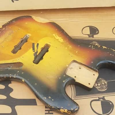 1964 FENDER JAZZ BASS BODY USA image 2