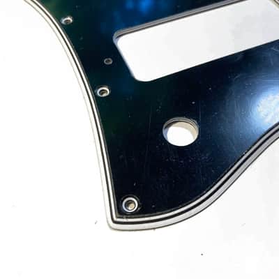 Black/White 5 Ply Wide Bevel Pickguard for 1999-2010 Gibson SG Classic P90 Made In USA image 3