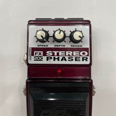 DOD Digitech FX20C Stereo Phasor Analog Phase Shifter Guitar Effect Pedal image 2