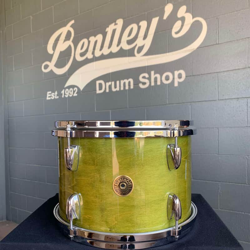 Gretsch USA Custom 8x12" Rack Tom in Light Green Gloss (Open Box) image 1