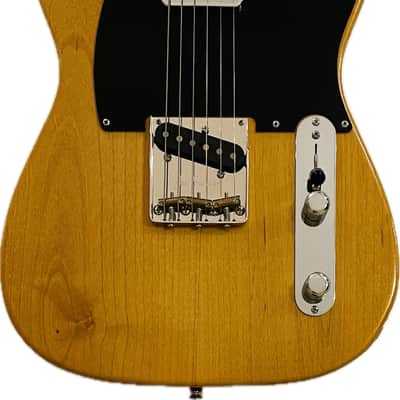 Partscaster By Rocker C Guitars ‘51 Telecaster Style USA & MIJ Parts Nitro Lacquer 2026 - Trans Amber Nitro Lacquer image 3